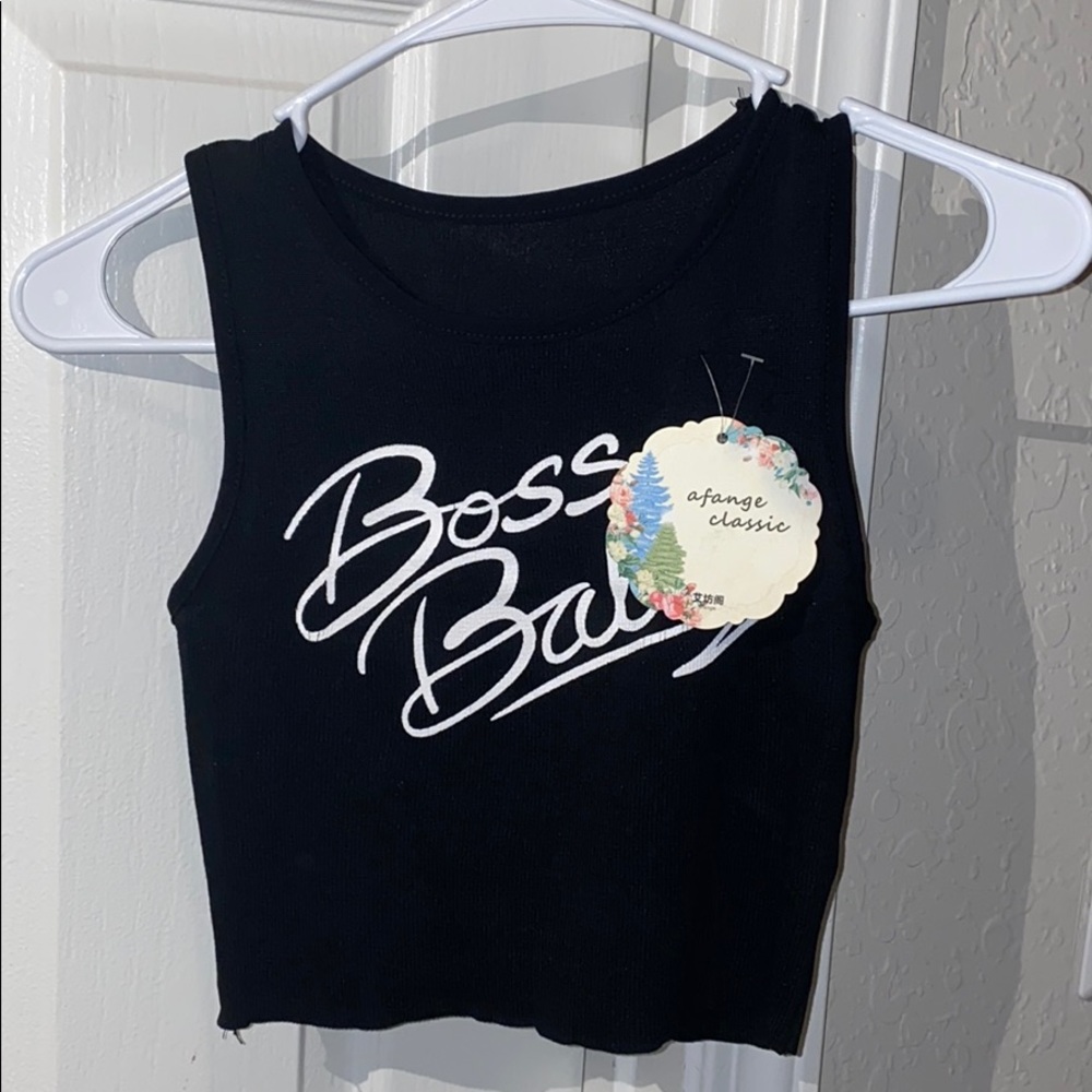 Crop top tank